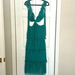Saylor newton dress in jade